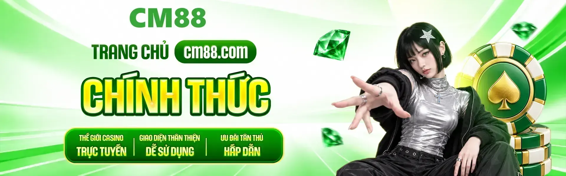 Phiên bản 1: CM88 – Điểm hẹn giải trí trực tuyến năm 2026, nạp đầu thưởng 100%, đăng ký nhận ngay +68K khám phá kho game đa dạng, bảo mật thông tin, giao dịch thuận tiện.